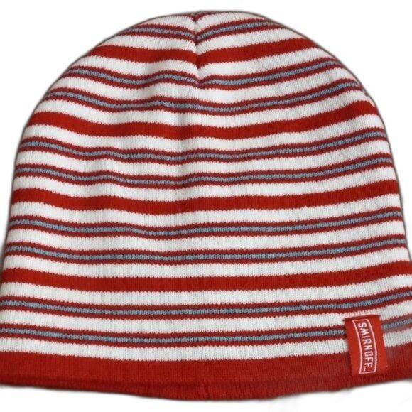 SMIRNOFF VODKA Beanie Hat Knit Cap UNISEX Adult Logo Promo Winter - Picture 5 of 5